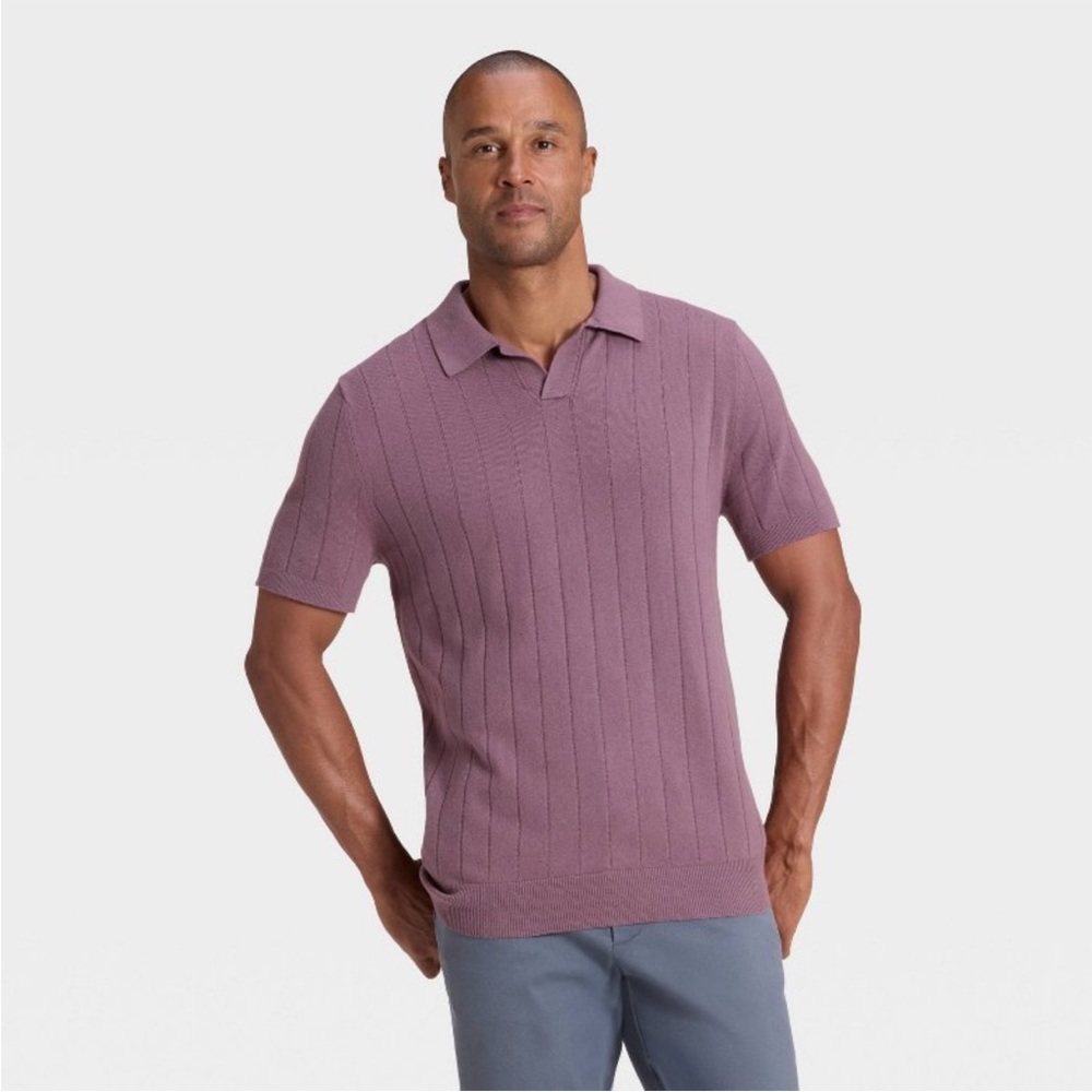 Men's XL Johnny Collar Polo - NWT